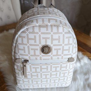 Cute and Trendy Tommy Hilfiger- Small Backpack-   Perfect Diaper Bag Alternative
